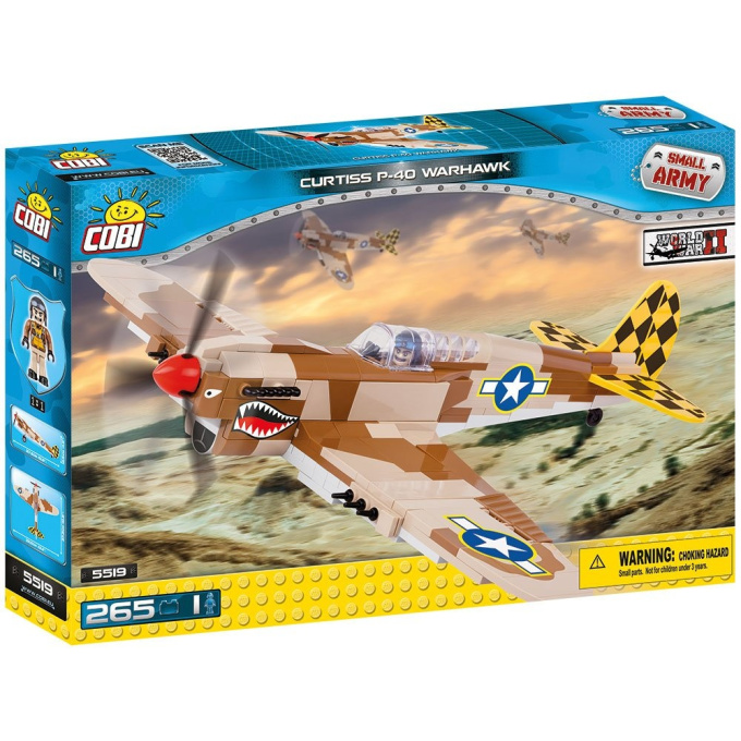 Cobi 5519 – Letadlo Curtiss P-40 Warhawk