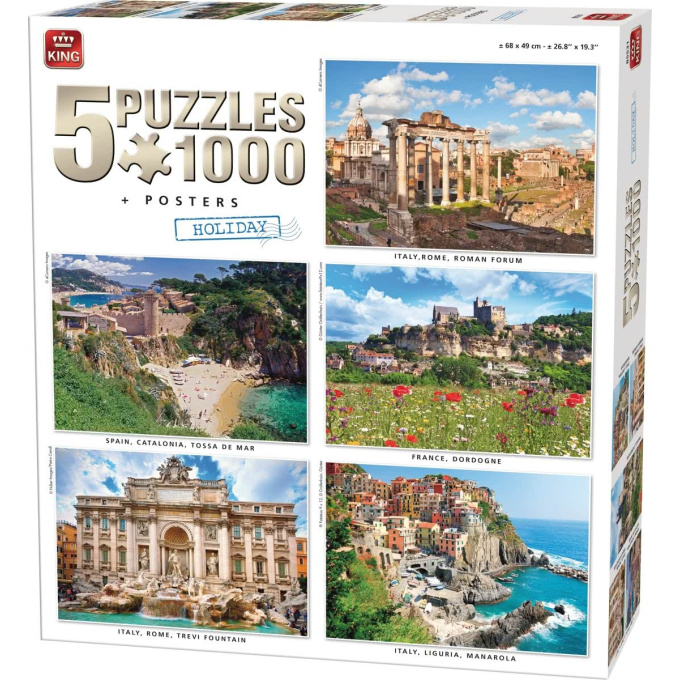 Puzzle 5x 1000