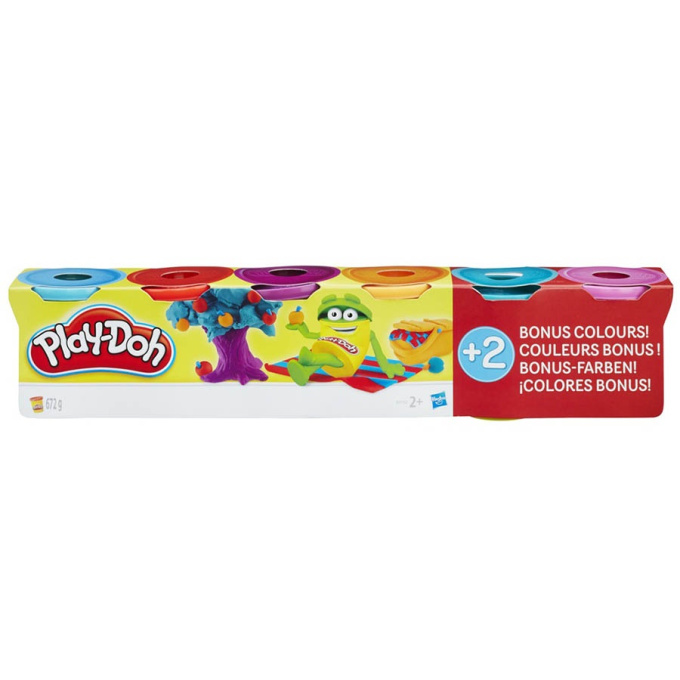 Play-Doh - Plastelína 4+2