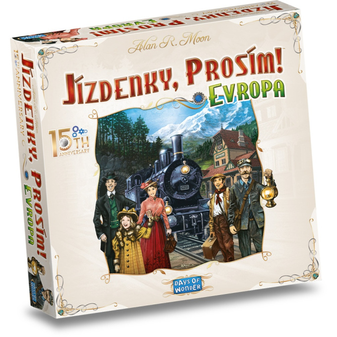 Hra Lístky, prosím! - Evropa
