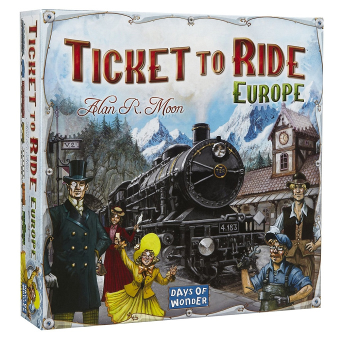 Hra - Ticket to Ride Europe