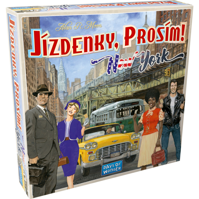 Hra - Jízdenky, prosím! - New York