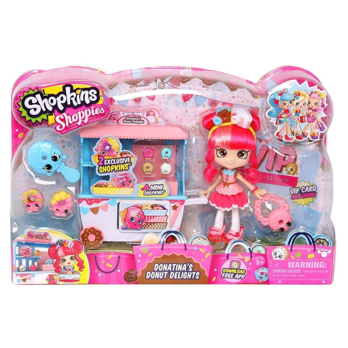 Shopkins Donut sada + panenka