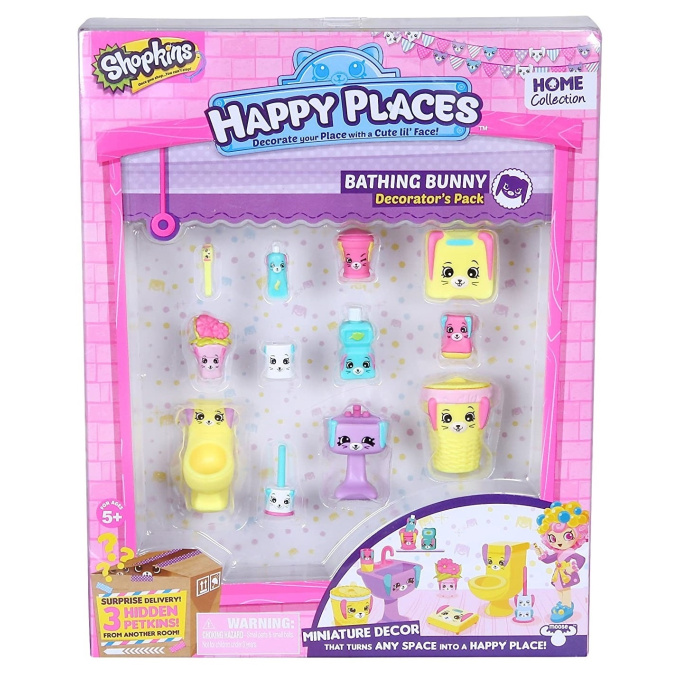 Shopkins – Souprava doplňků do koupelny