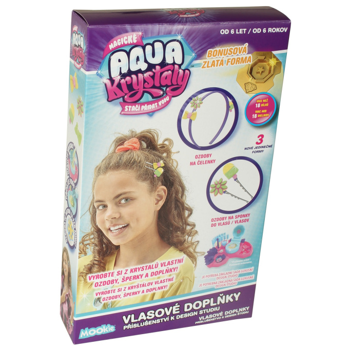 Aqua krystaly - Vlasové doplňky