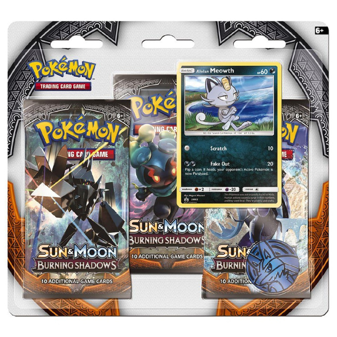 Pokémon - Sun & Moon 3-pack Blister