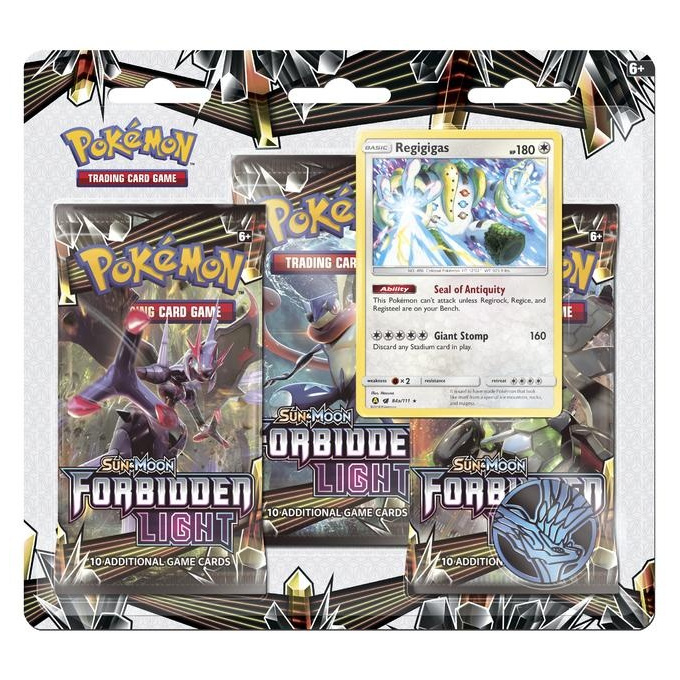 Pokémon Sun & Moon 3-pack blister