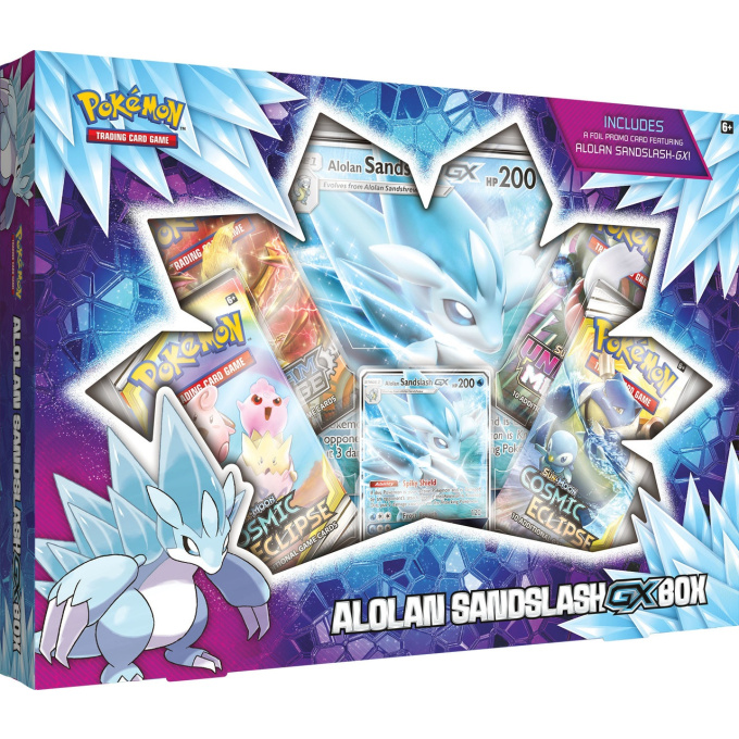 Pokémon Alolan Sandslash GX Box