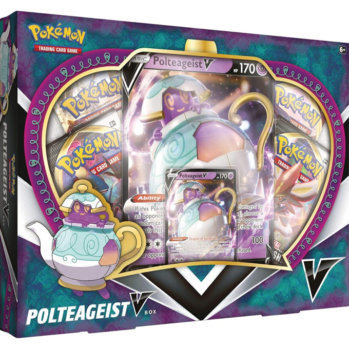 Pokémon karty – Polteageist V box