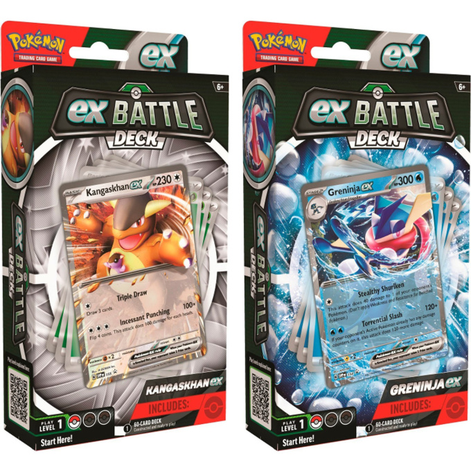 Pokémon TCG: Ex Battle Deck – Kangaskhan Ex & Greninja Ex