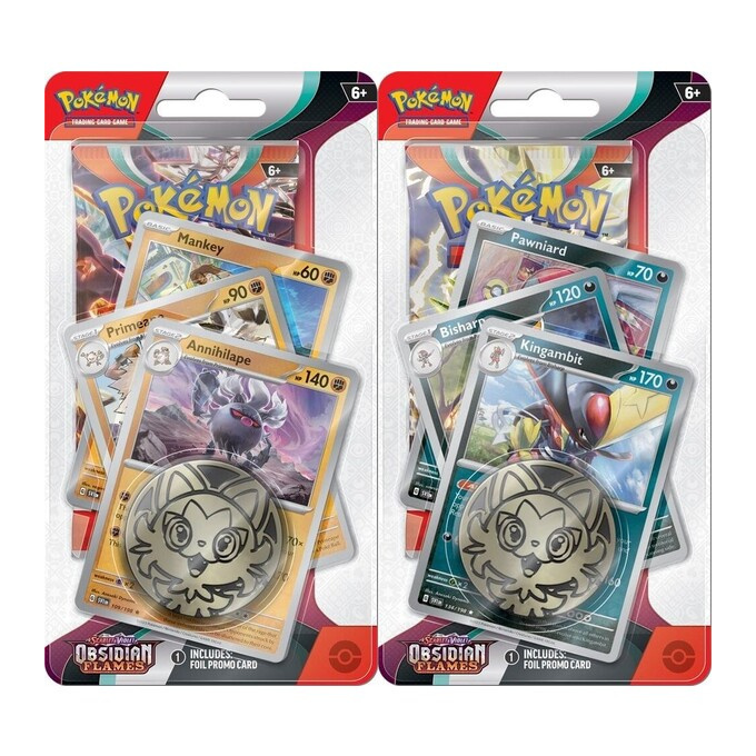 Pokémon Tcg: Sv03 Obsidian Flames - Premium Checklane Blister