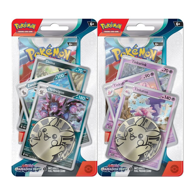 Pokémon TCG: SV04 Paradox Rift - Premium Checklane Blister