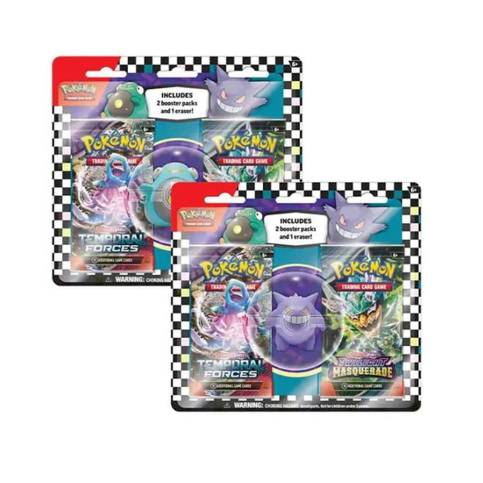 Pokémon TCG: Back to school – 2 Blister booster s gumou