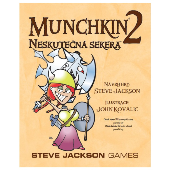 Hra Munchkin 2 - Neskutečná sekera