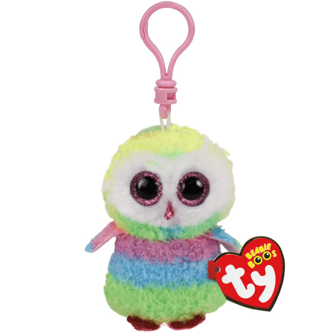 TY Beanie Boos - Plyšový přívěsek sova 8,5 cm