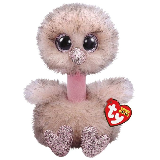 TY Beanie Boos - Plyšový pštros 42 cm