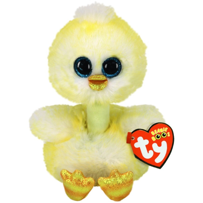 TY Beanie Boos – Plyšové kuřátko 15 cm