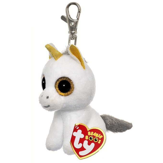 TY Beanie Boos - Plyšový přívěsek jednorožec 8,5 cm