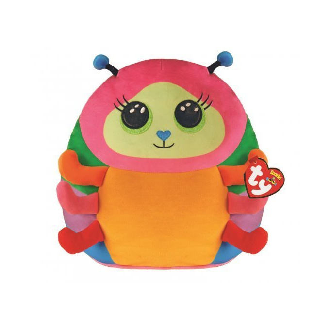TY Squish a boos - Plyšová housenka 30 cm