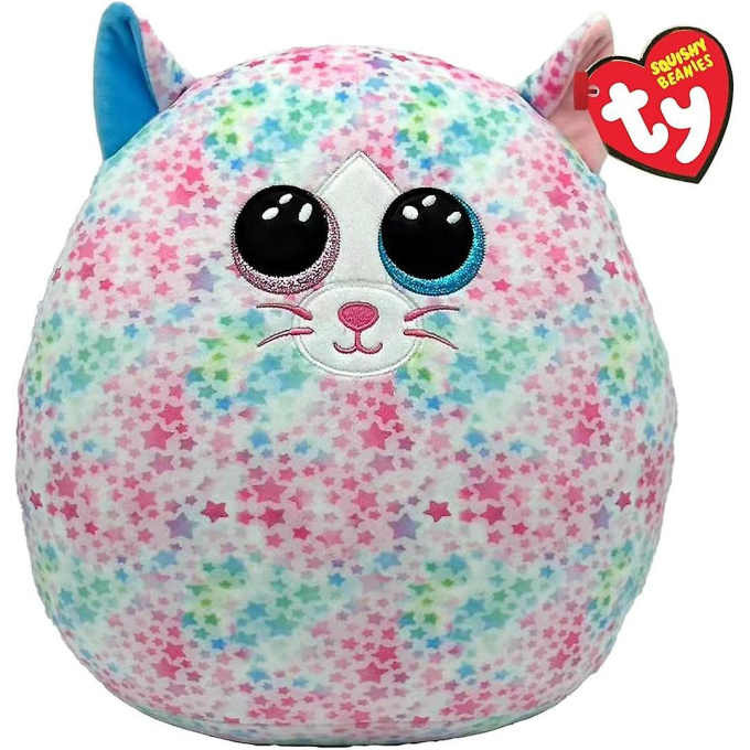 Ty Squishy Beanies - Plyšová kočka 34 cm