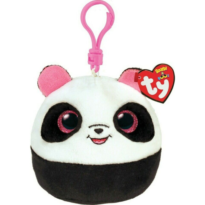 Ty Squishy Beanies – Přívěsek Panda 8 cm