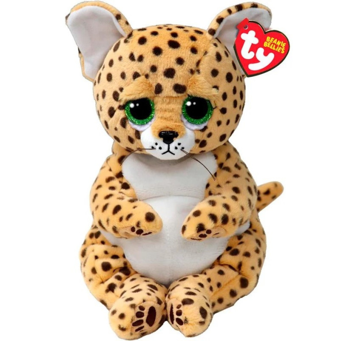 TY Beanie Bellies – Plyšový leopard 24 cm