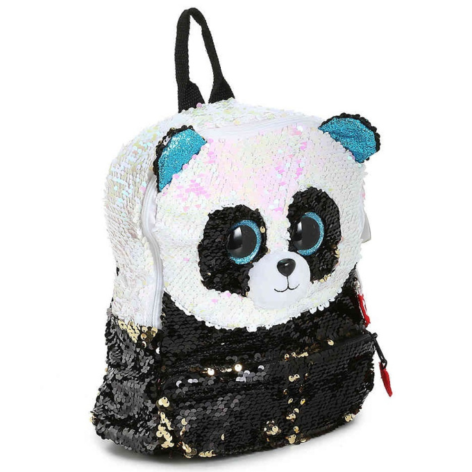 TY Fashion - Flitrovaný batoh Panda