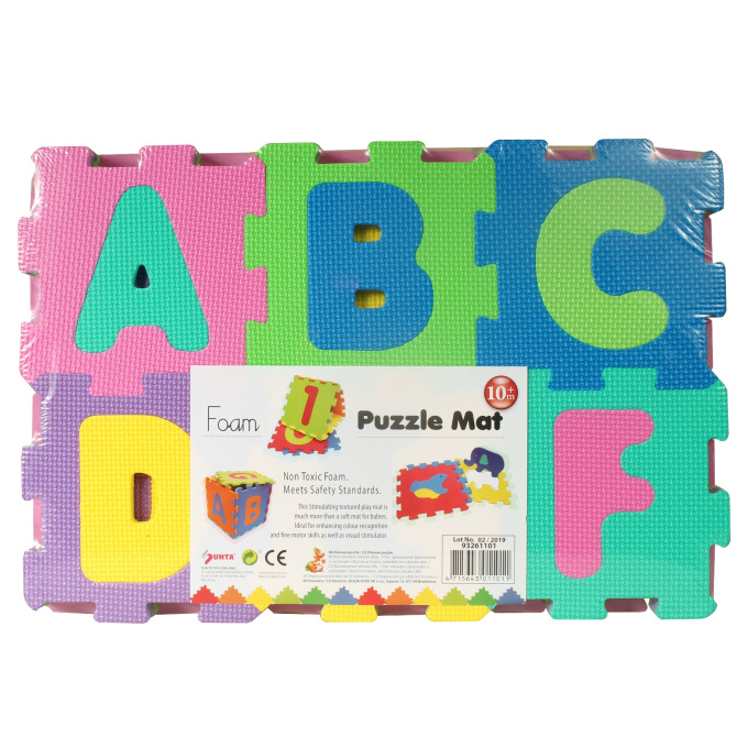 PĚNOVÉ PUZZLE - ČÍSLA