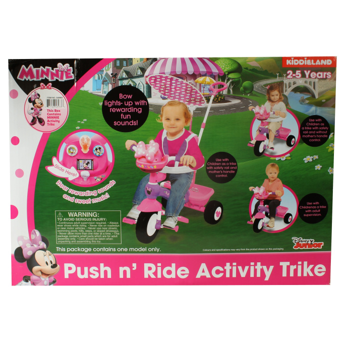 Tříkolka 3 v 1 Minnie