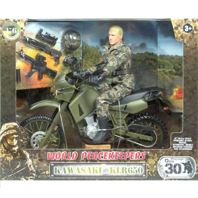 World Peacekeepers - Voják na motorce