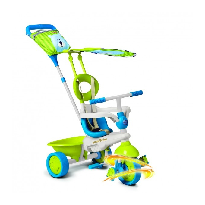Tříkolka Smartrike Safari 4 v 1 - medvěd