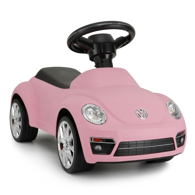 Odrážedlo VW Beetle růžové
