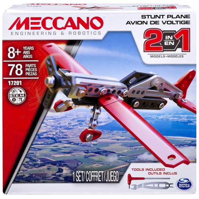 Meccano - Kaskadérské letadlo