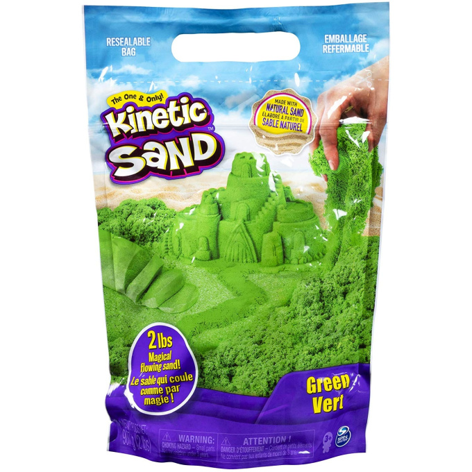 Kinetický písek - Balení zeleného písku