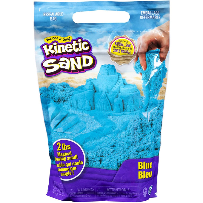 Kinetický písek – Balení modrého písku