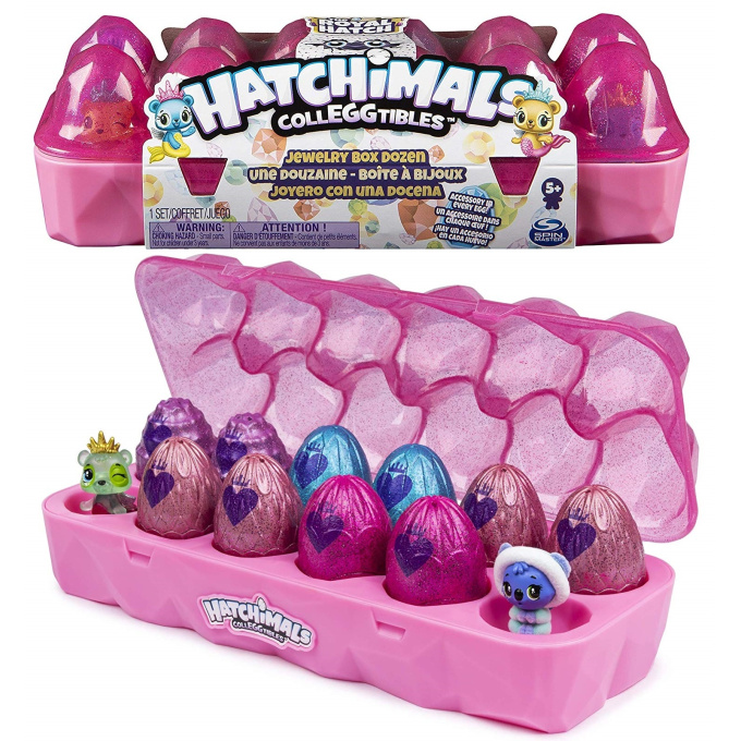 Hatchimals - 12 ks královských zvířátek