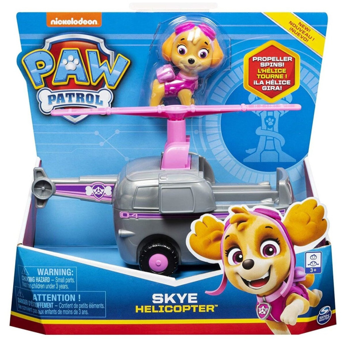 Paw Patrol – Skye s vozidlem