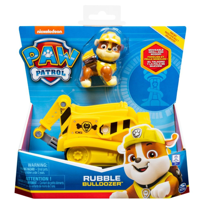 Paw Patrol – Rubble s autíčkem