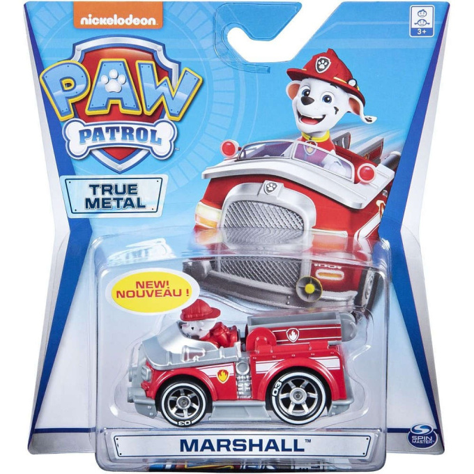 PAW Patrol - Kovová autíčka