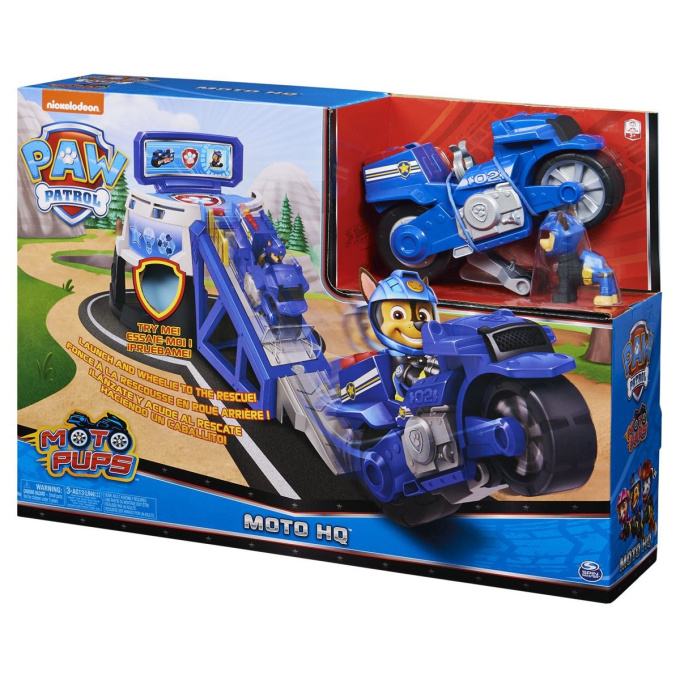 Paw Patrol - Dráha s vozidlem a figurkou