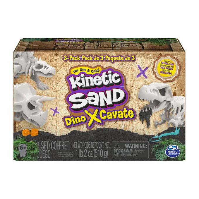 Kinetický písek - Dino vykopávky