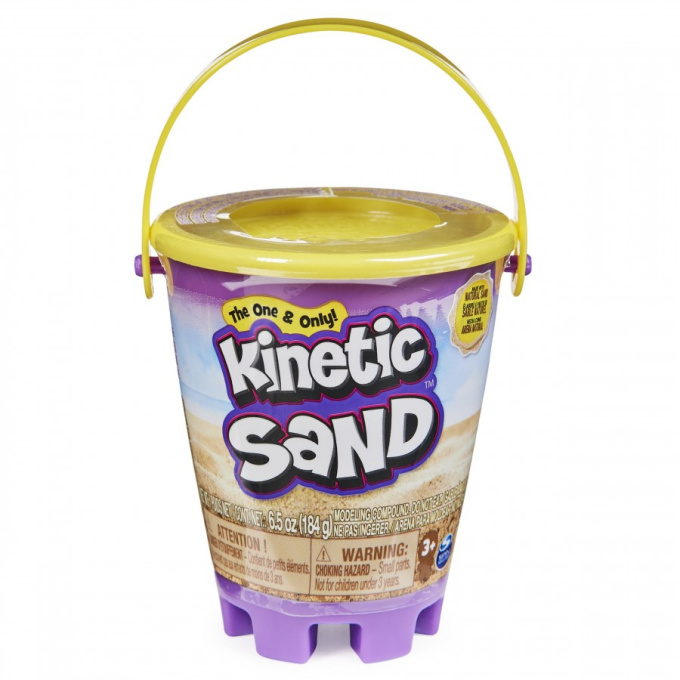 Kinetický písek v kbelíku