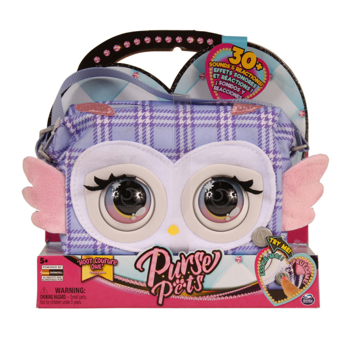 Purse Pets – Kabelka sovička