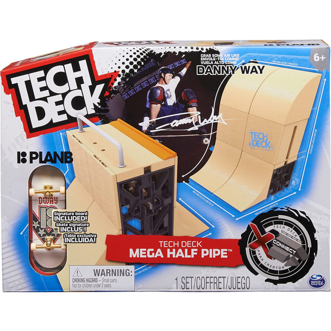 Tech Deck – Mega Half Pipe
