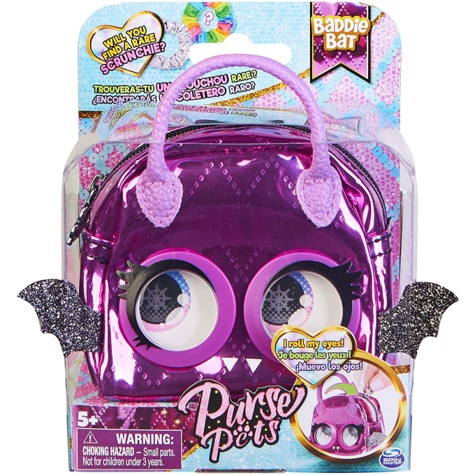Purse Pets- Baddie Bat