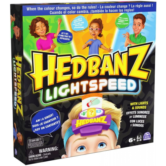 Hra- Hedbanz Lightspeed