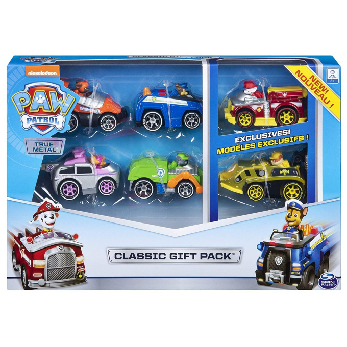 PAW Patrol - Figurka s autíčkem set 6 ks