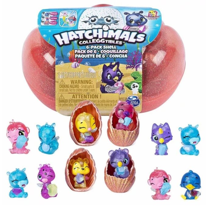 Hatchimals vajíčka 6 ks