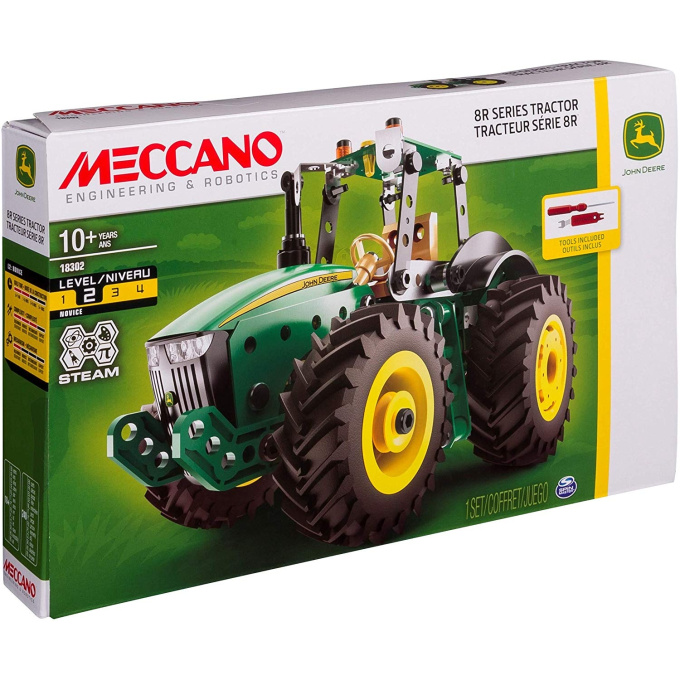 Stavebnice MECCANO - Traktor John Deere 8R