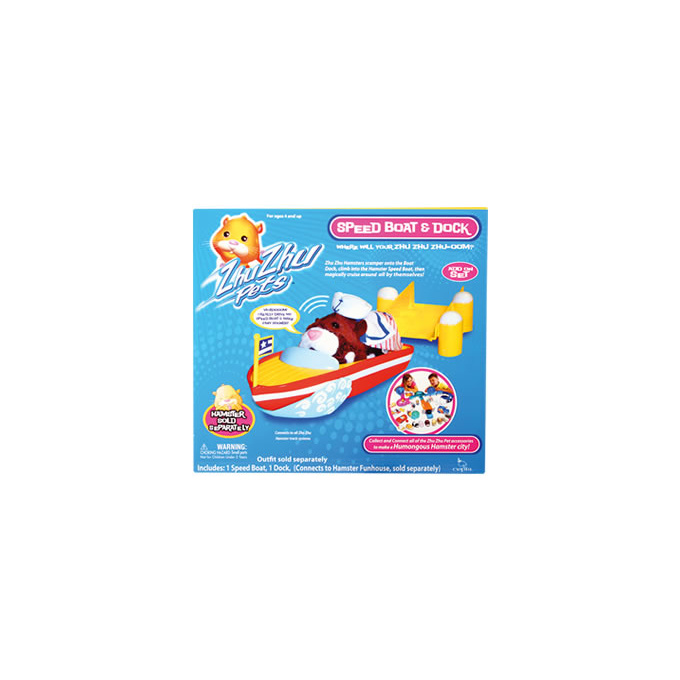 ZHU ZHU PETS - ČLUN